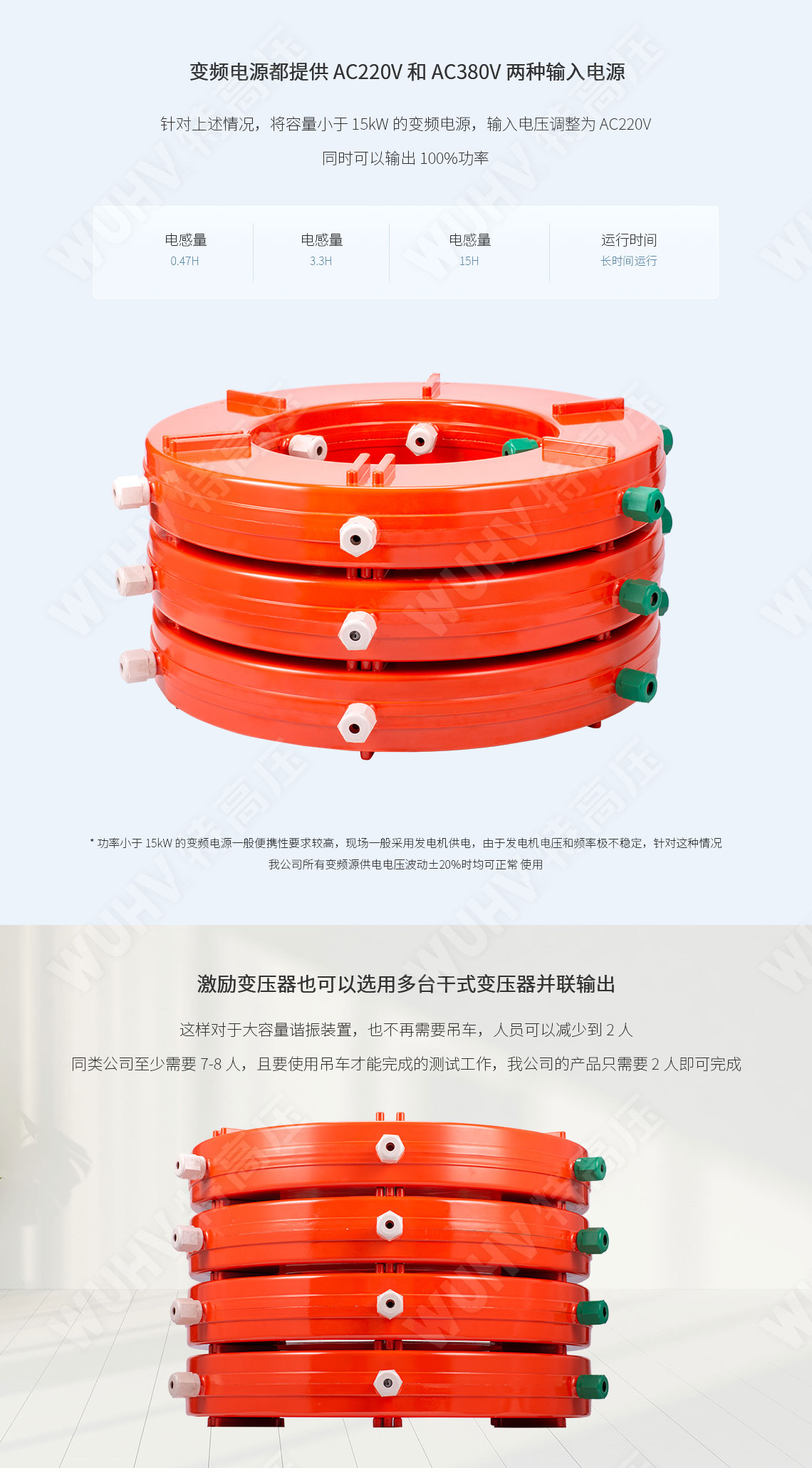 HTXZ系列 電纜交流耐壓串聯諧振裝置(圖3) 串聯諧振耐壓設備