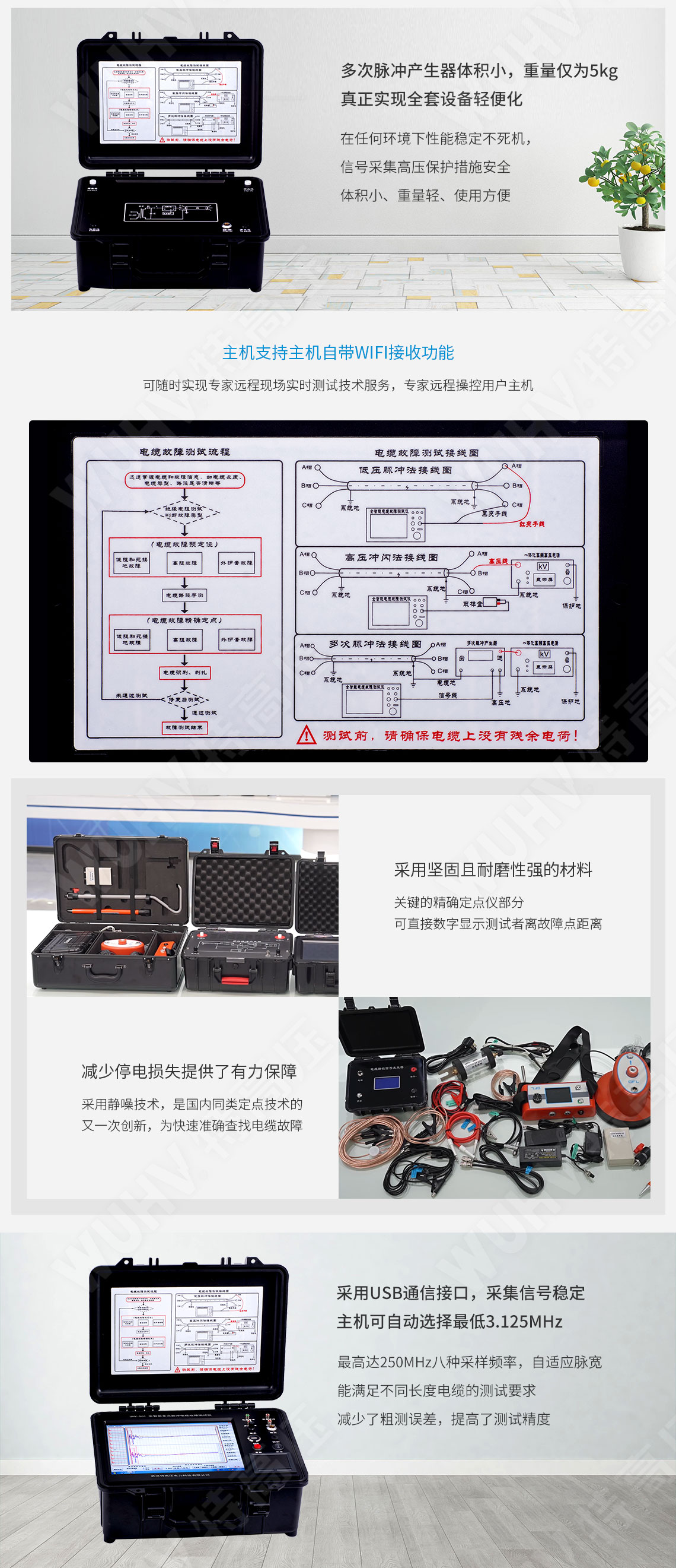 地下電纜故障定位儀