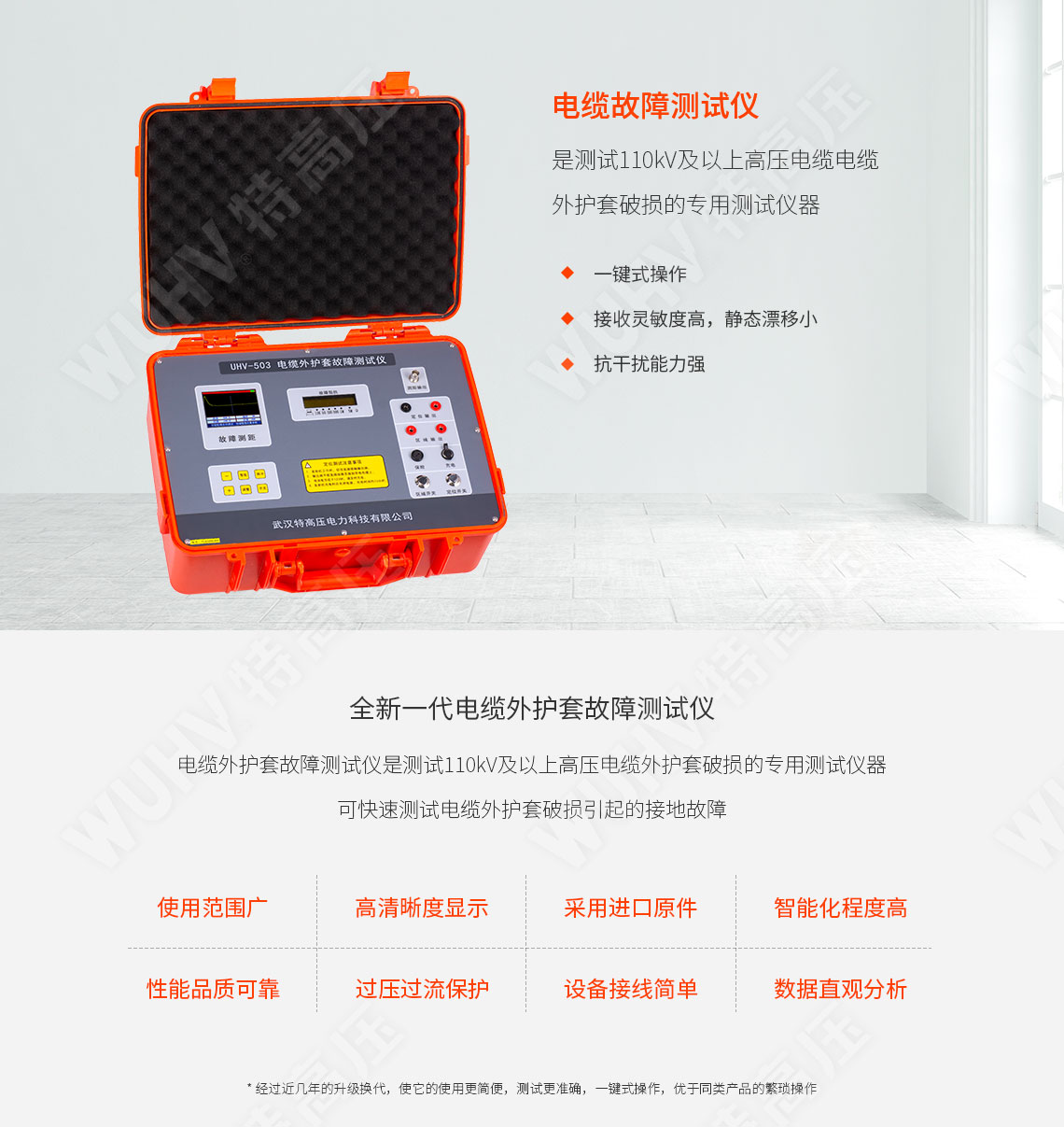 HTDS-V 帶電電纜識(shí)別儀(圖1)