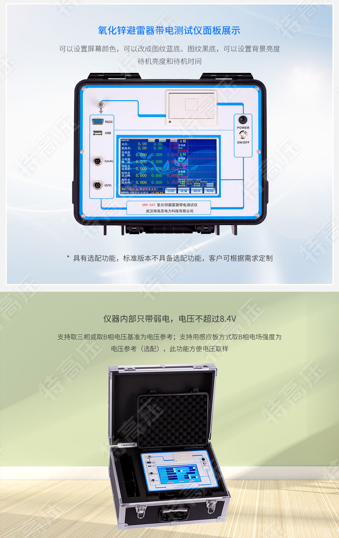 氧化鋅避雷器帶電檢測儀