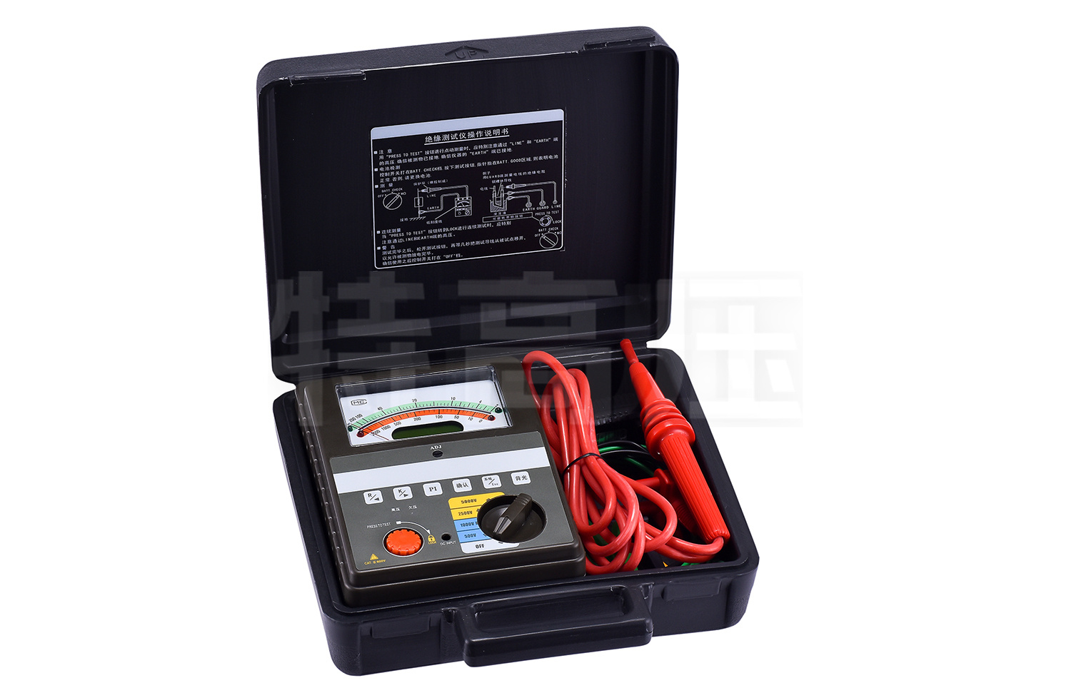 BC2010 智能雙顯絕緣電阻測試儀(四檔)